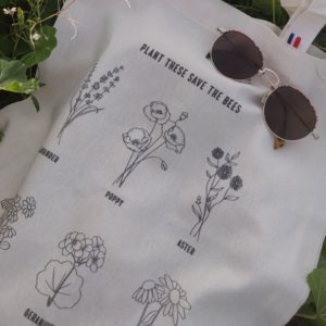 Totebag 🇫🇷 Save the bees 🐝