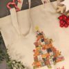 Totebag 🇫🇷 Chatpin de Noël 🎄😸 – Image 4